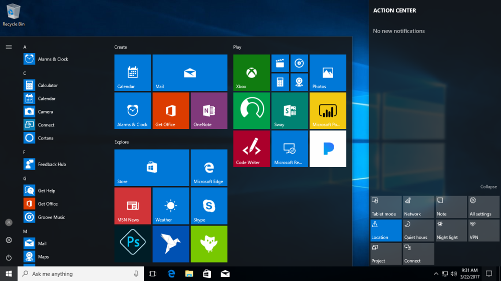New and Improved Features in Windows 10