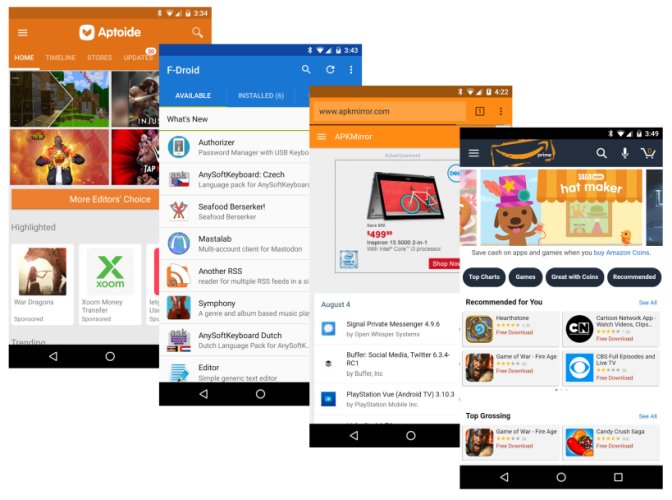 How to install Android apps without using the Play Store