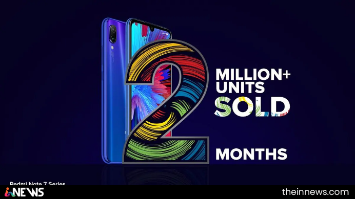 Redmi Note 7, Redmi Note 7 Pro Cross 2 Million Sales Mark in India