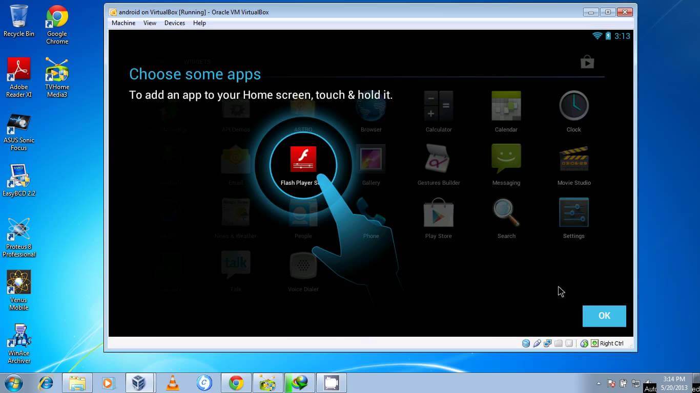 Android on VirtualBox