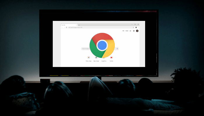 google chrome on android tv